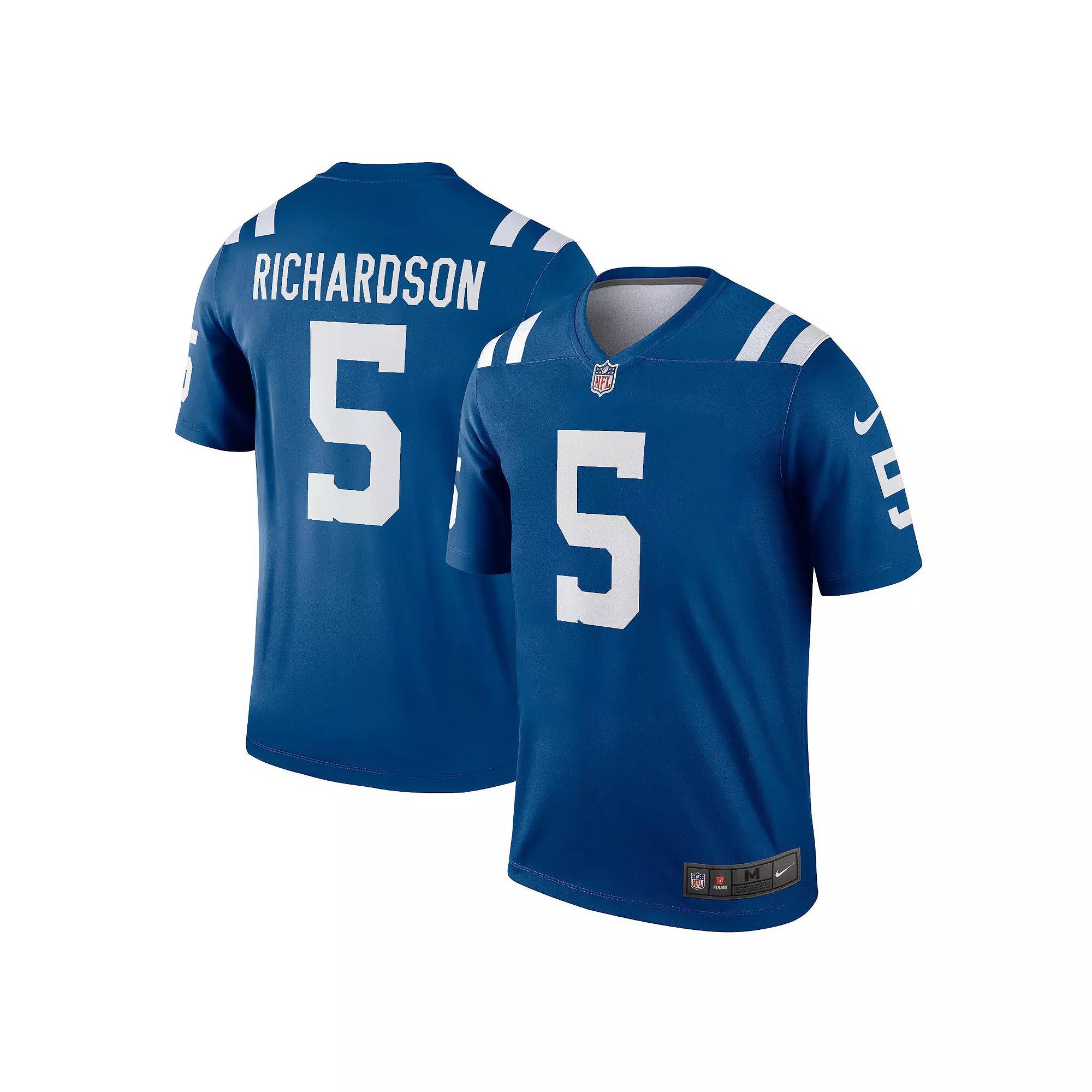 Men's Nike Anthony Richardson Royal Indianapolis Colts Legend Jersey,  Product Image