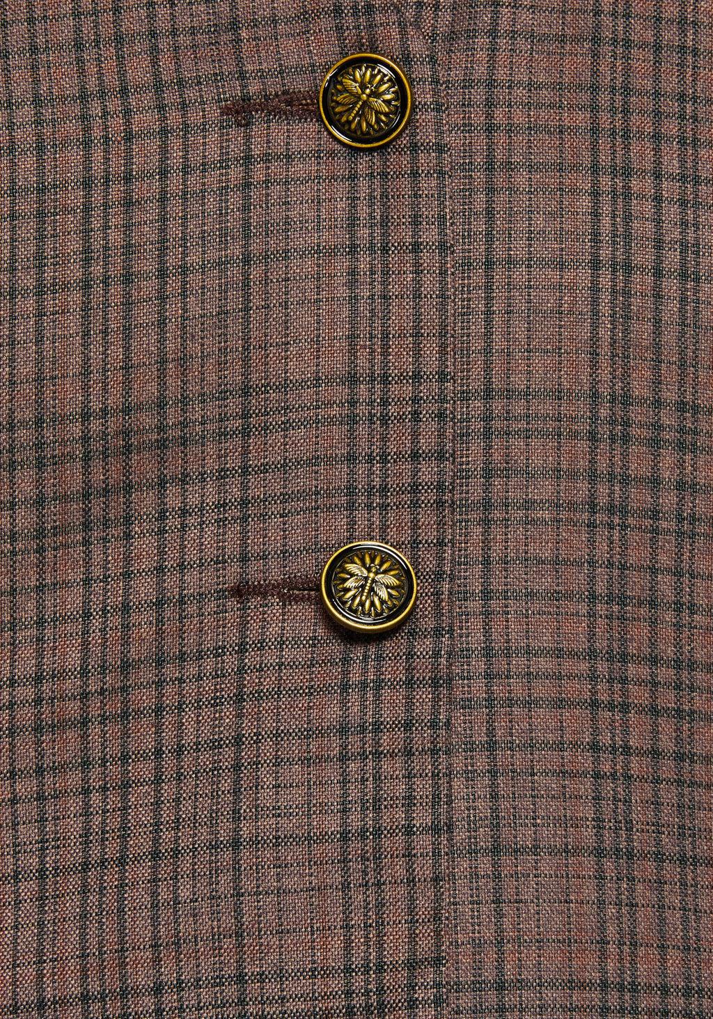 Corbin Check Tailored Waistcoat Product Image