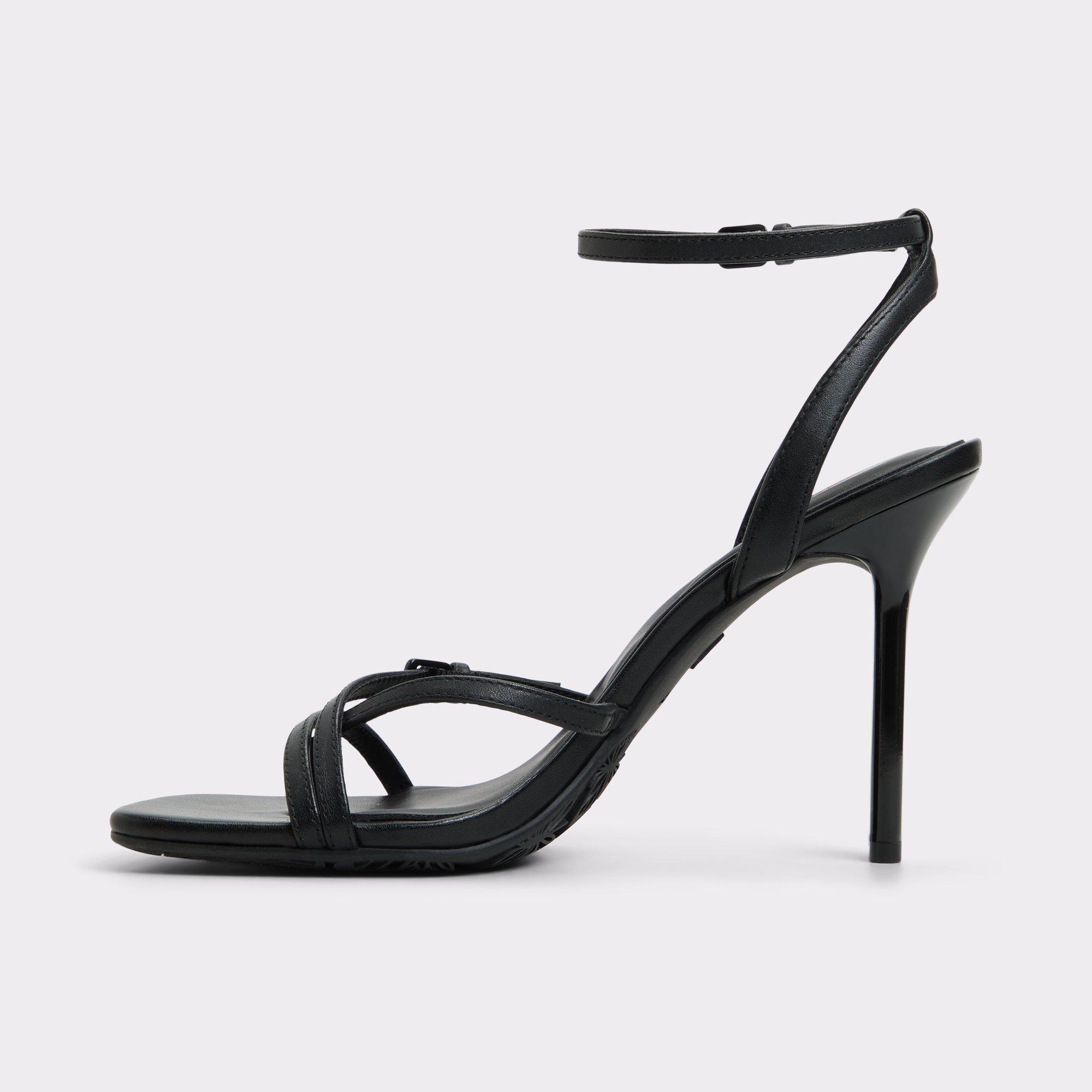 ALDO Conney - Women's Heeled Sandal Sandals - Black, Size 6 Product Image
