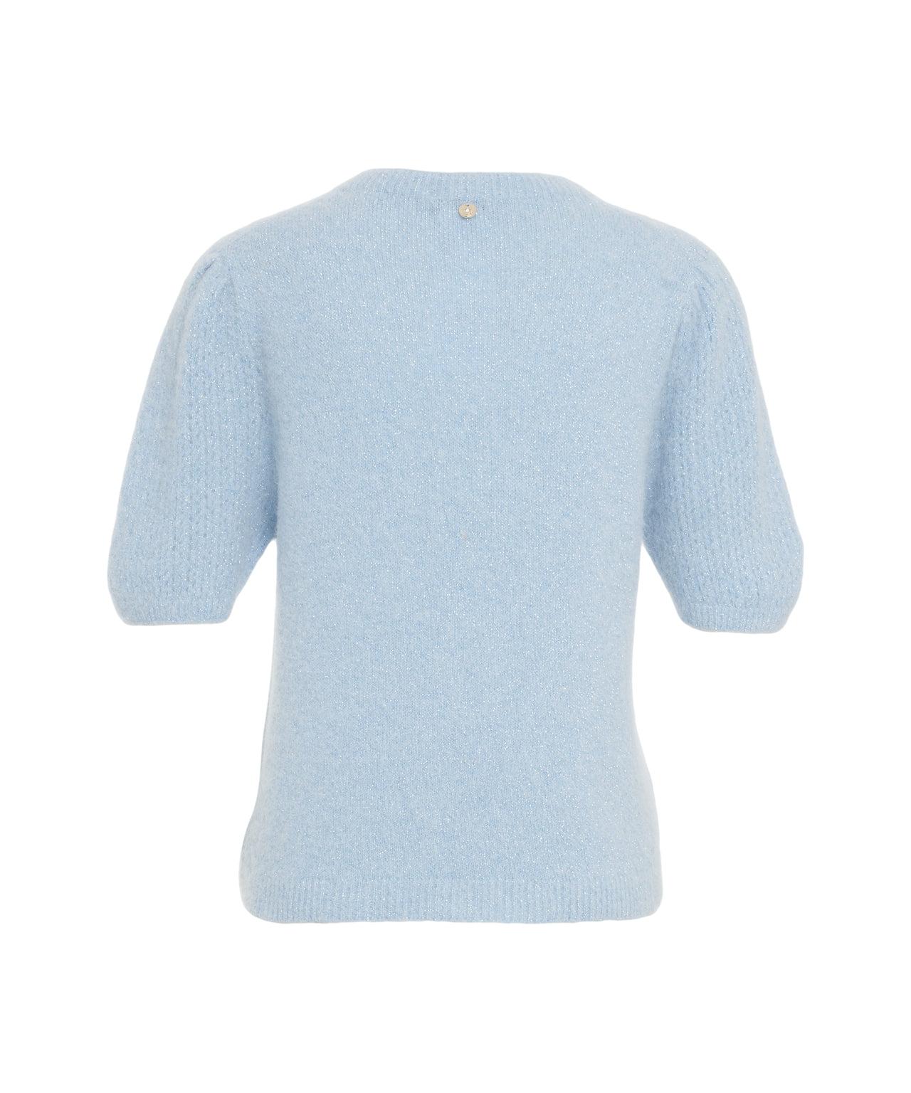 Pullover with puff sleeves Product Image