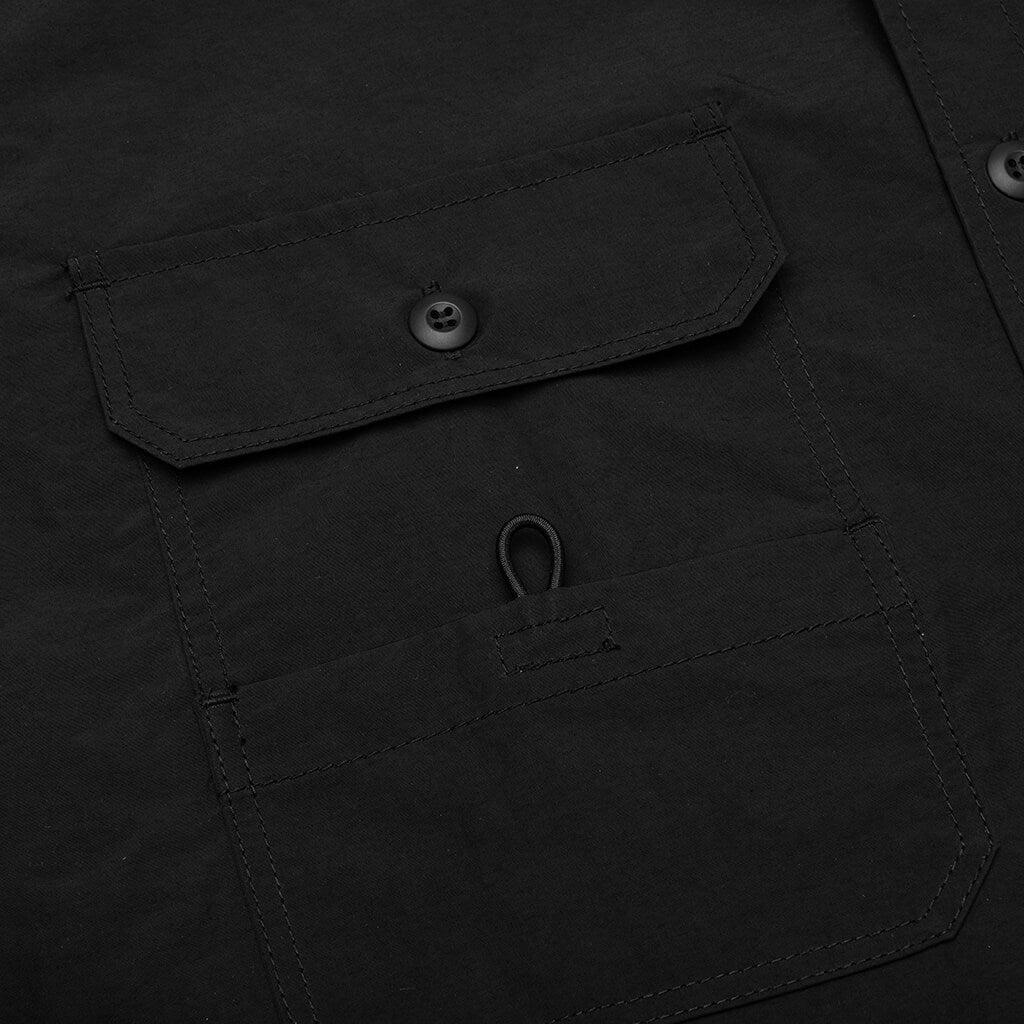 Nylon Shirt - Black Male Product Image