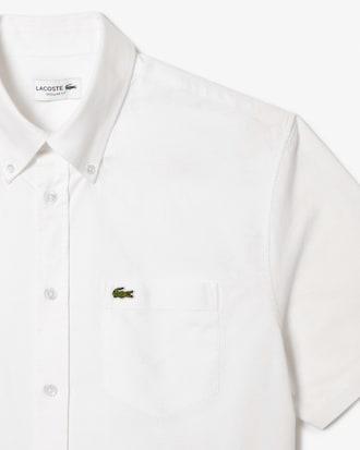 Regular Fit Short Sleeved Oxford Shirt Product Image
