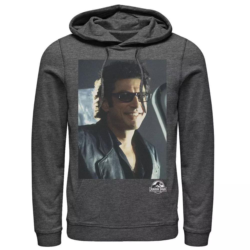 Men's Jurassic Park Goldblum Sly Smile Hoodie,  Product Image