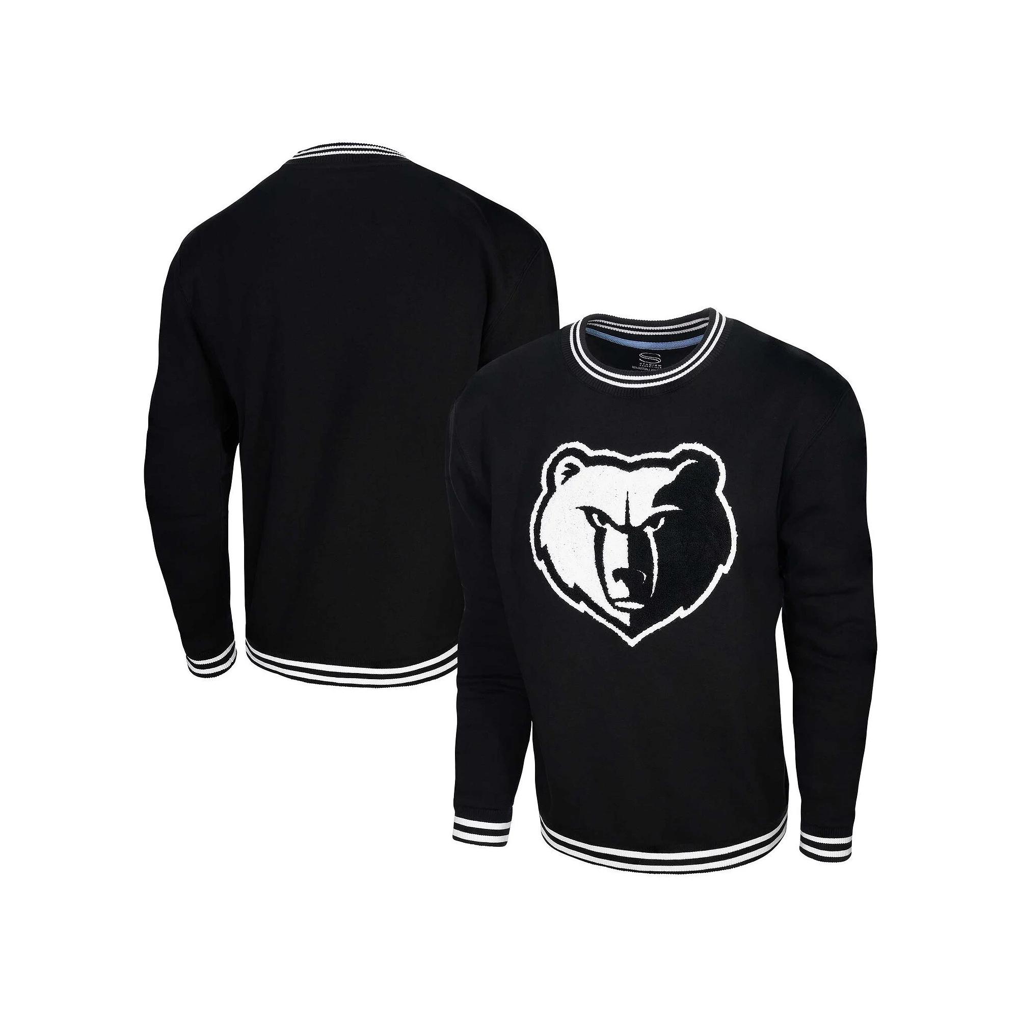 Men's Stadium Essentials Heather Gray Memphis Grizzlies Club Level Pullover Sweatshirt, Adult Unisex,  Product Image