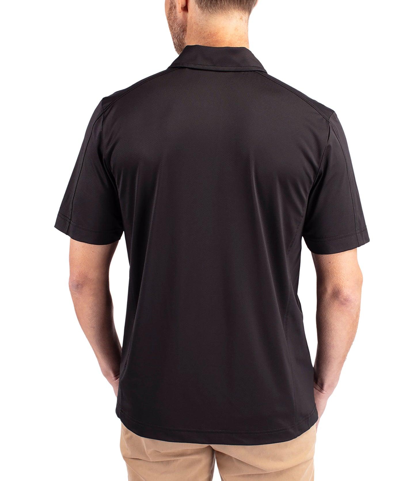 Cutter & Buck Prospect Eco Textured Stretch Recycled Men's Short Sleeve Polo Product Image