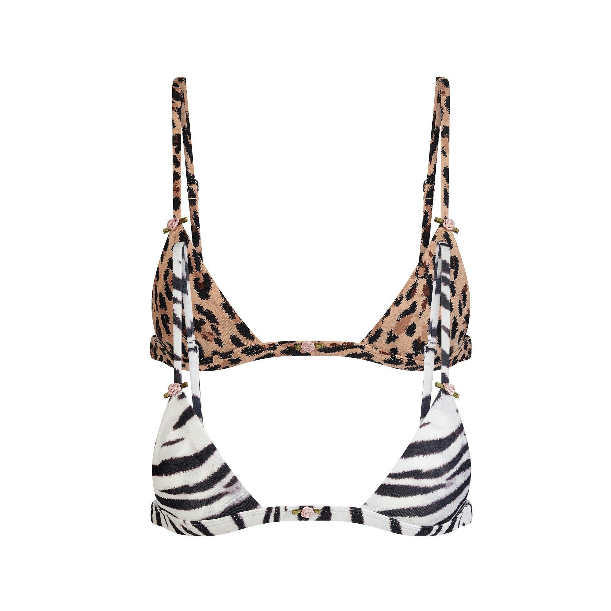 FITS EVERYBODY MICRO BRALETTE 2-PACK | TIGER AND JAGUAR MULTI Product Image