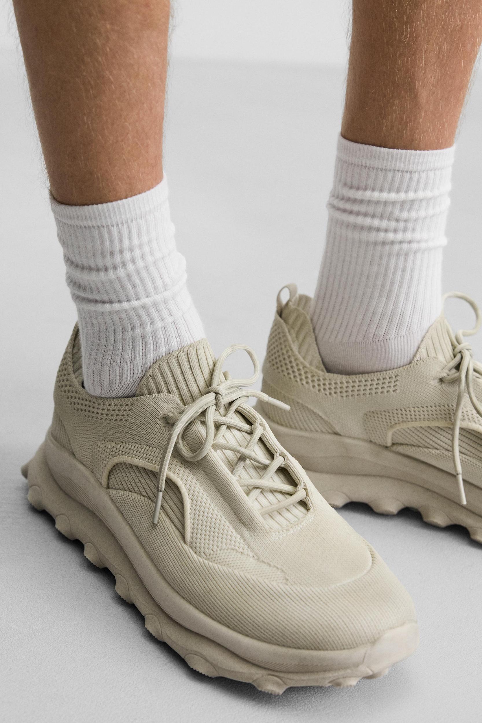 CHUNKY KNIT SNEAKERS Product Image