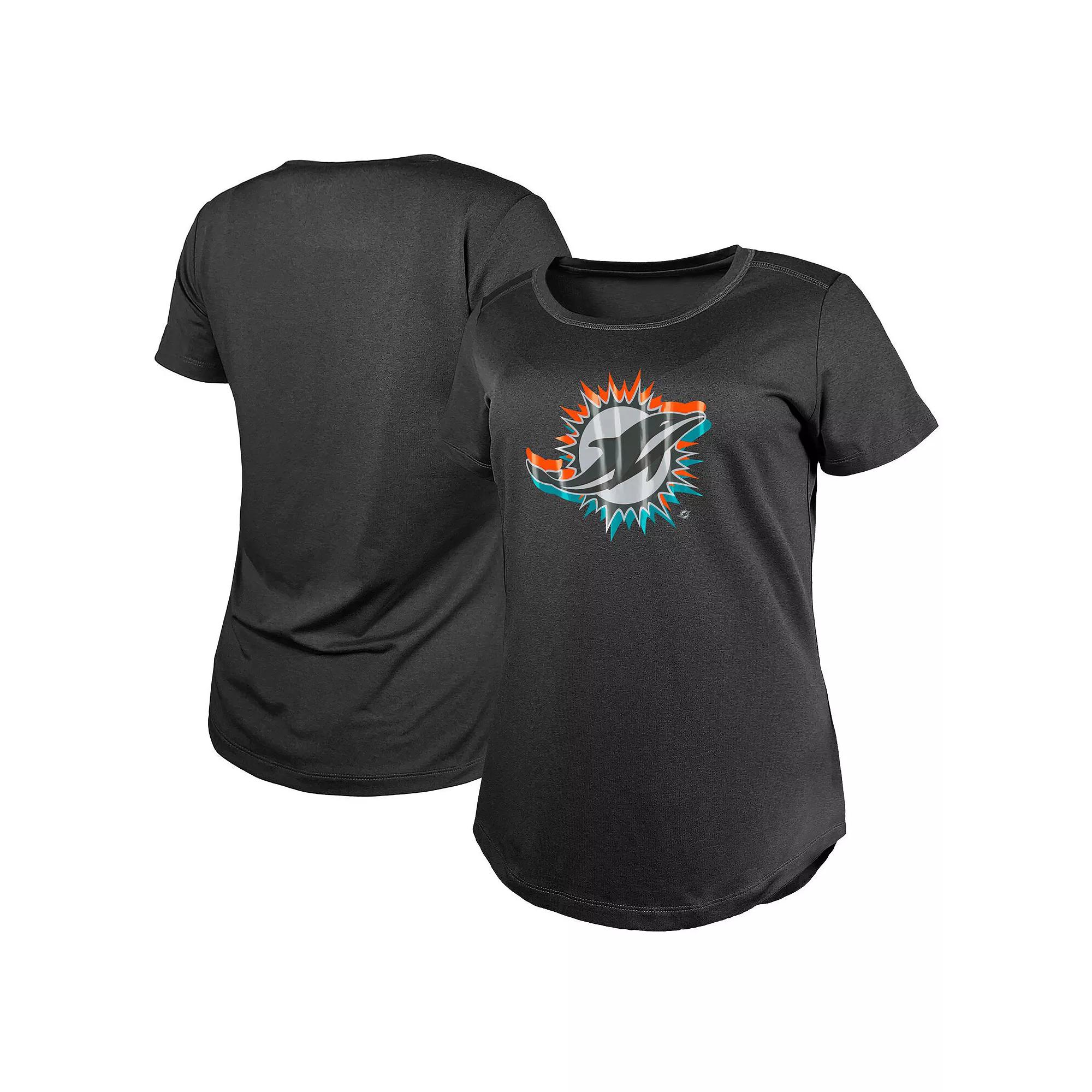Women's New Era Charcoal Carolina Panthers 2024 NFL Draft T-Shirt,  Product Image