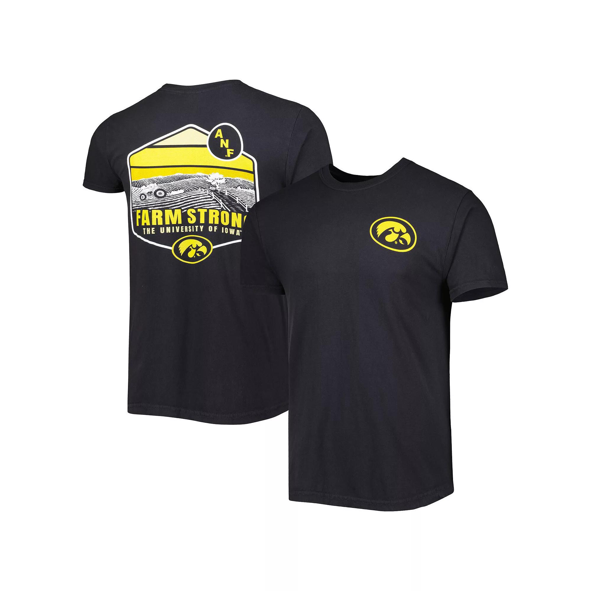 Men's Black Iowa Hawkeyes Hyperlocal T-Shirt,  Product Image