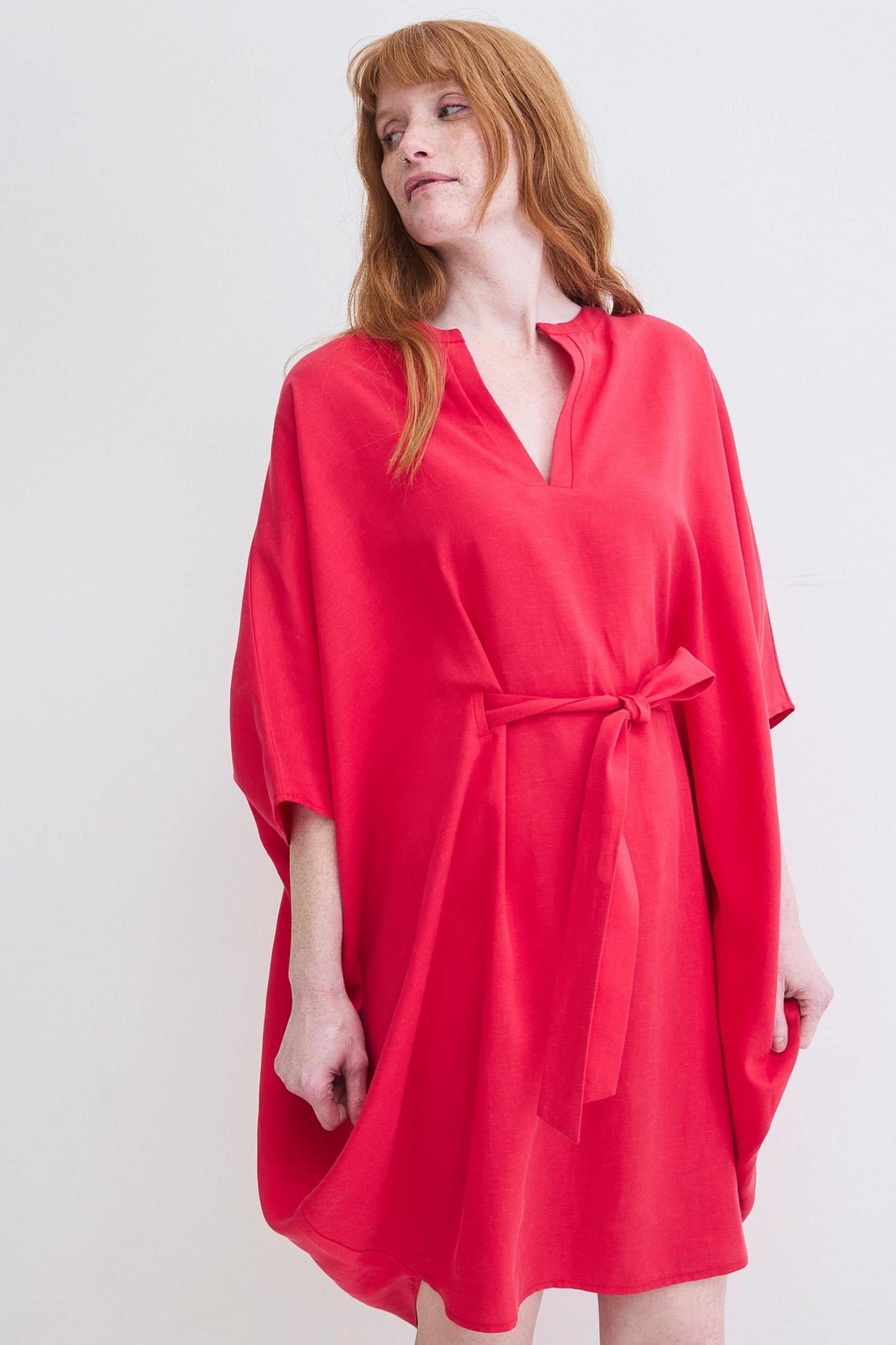 The Linen Blend Surprising Dress Product Image