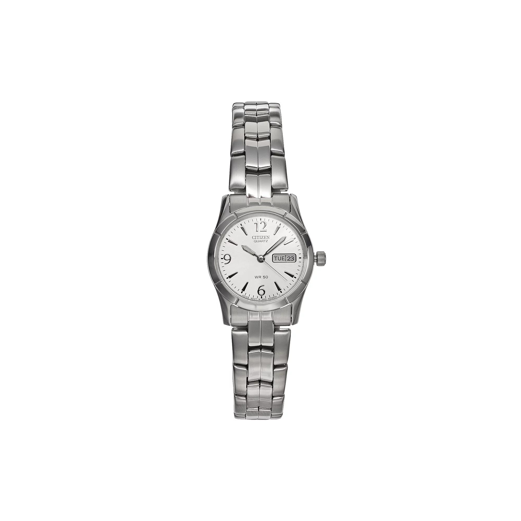 Citizen Womens Stainless Steel Watch - EQ0540-57A, Silver Tone Product Image