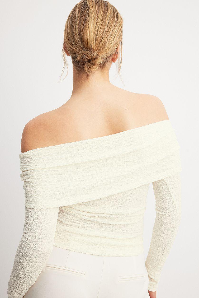 Off Shoulder Structured Top Product Image