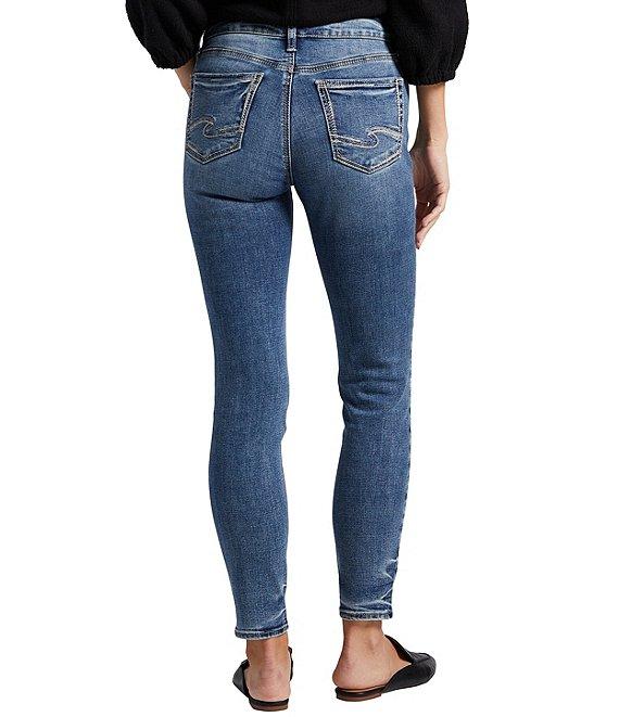Silver Jeans Co. Suki Mid Rise Cropped Skinny Jeans Product Image