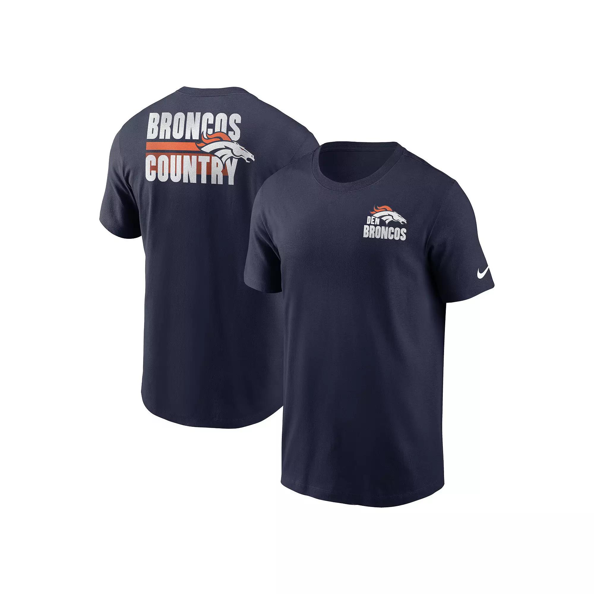 Chicago Bears Rewind Front And Back Hit Essential Nike Mens NFL T-Shirt | N19941L7QV-93P Product Image