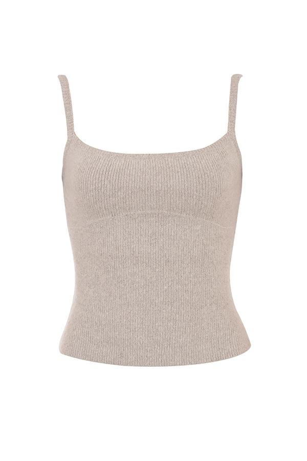 Rumi  opal knit vest top - sale Product Image