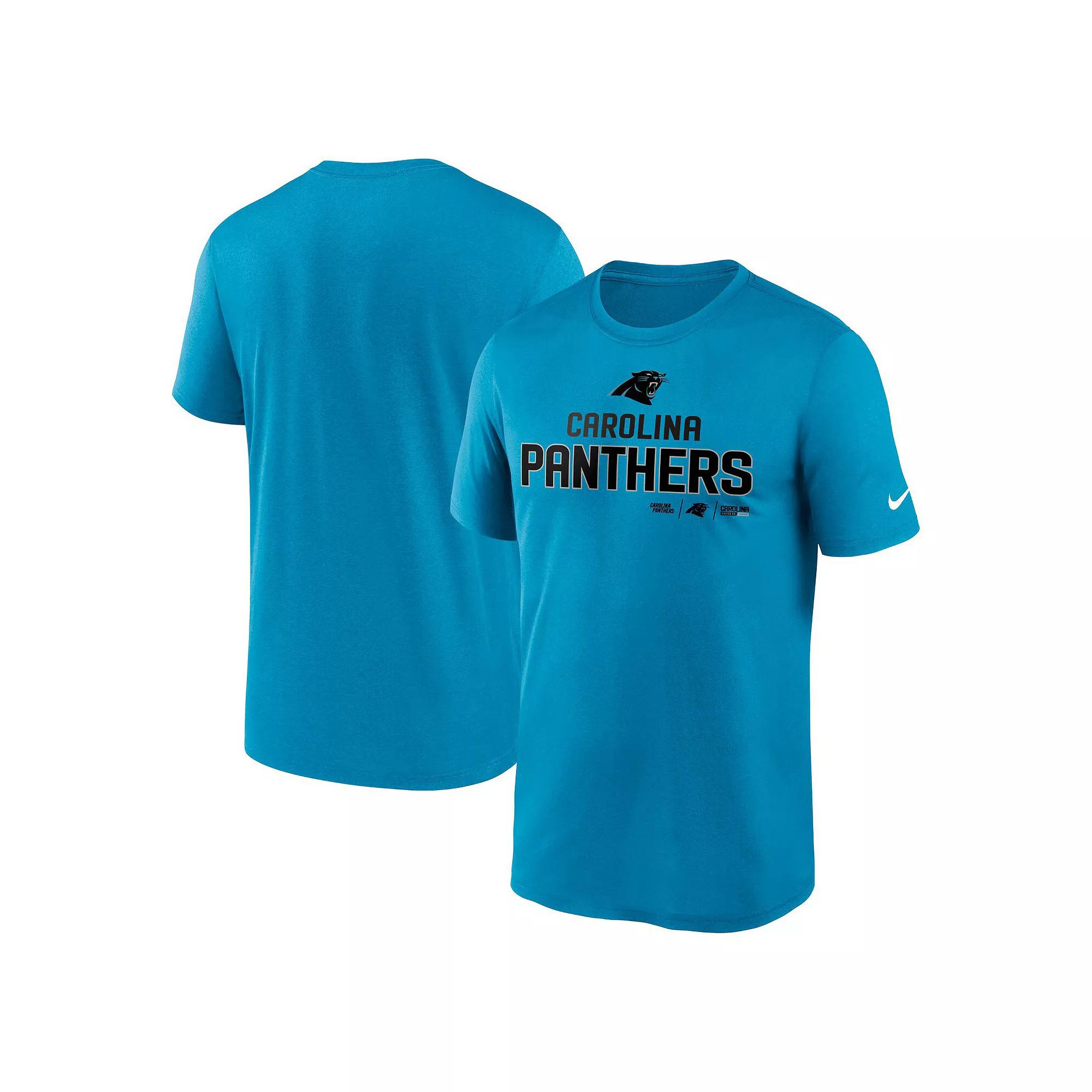 Men's Nike Blue Carolina Panthers Legend Community Performance T-Shirt,  Product Image