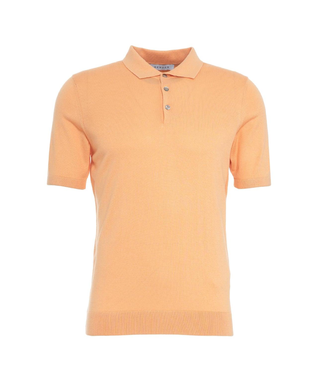 Silk blend polo shirt Product Image