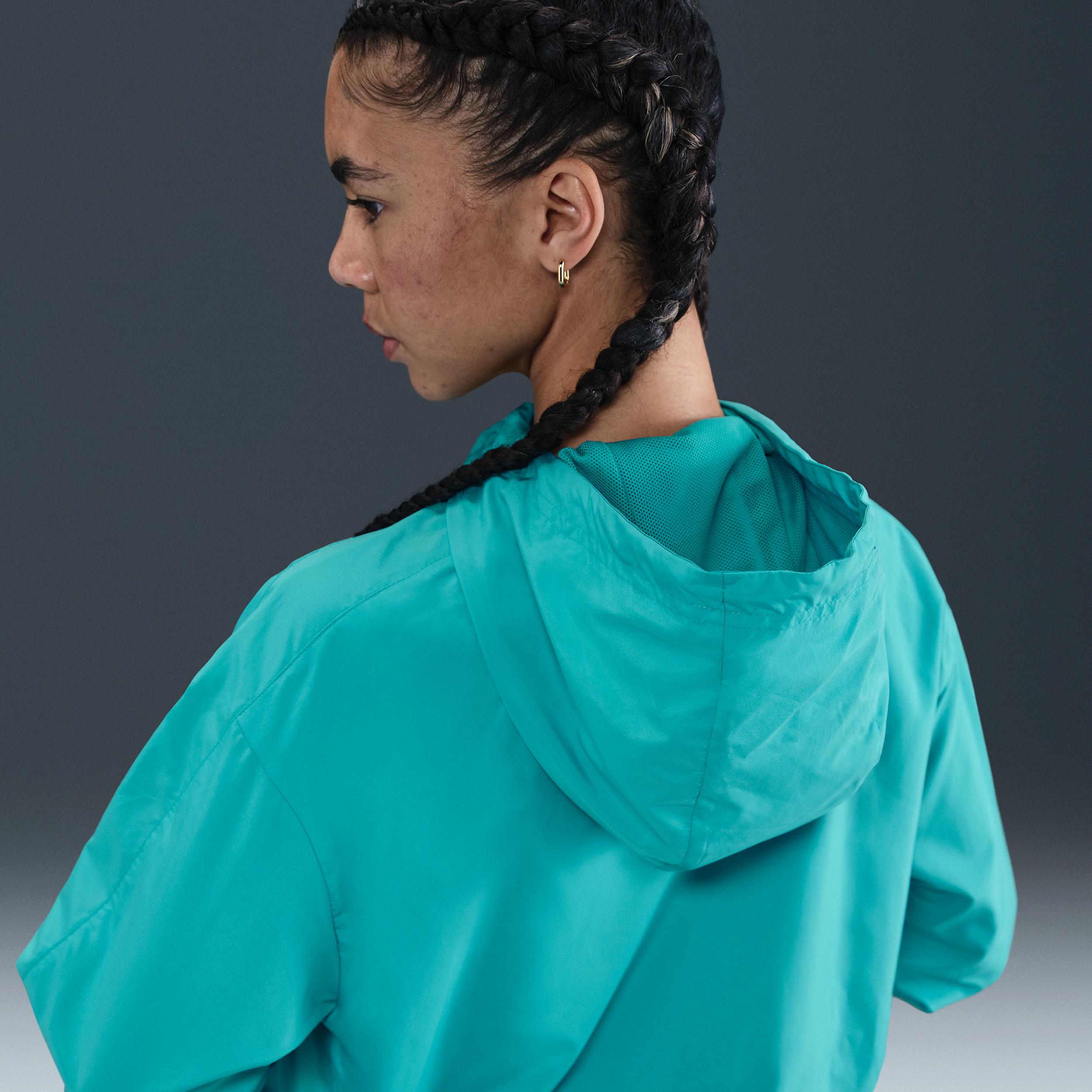 Nike Sportswear Classic Wovens Women's Loose UV Hooded Jacket Product Image