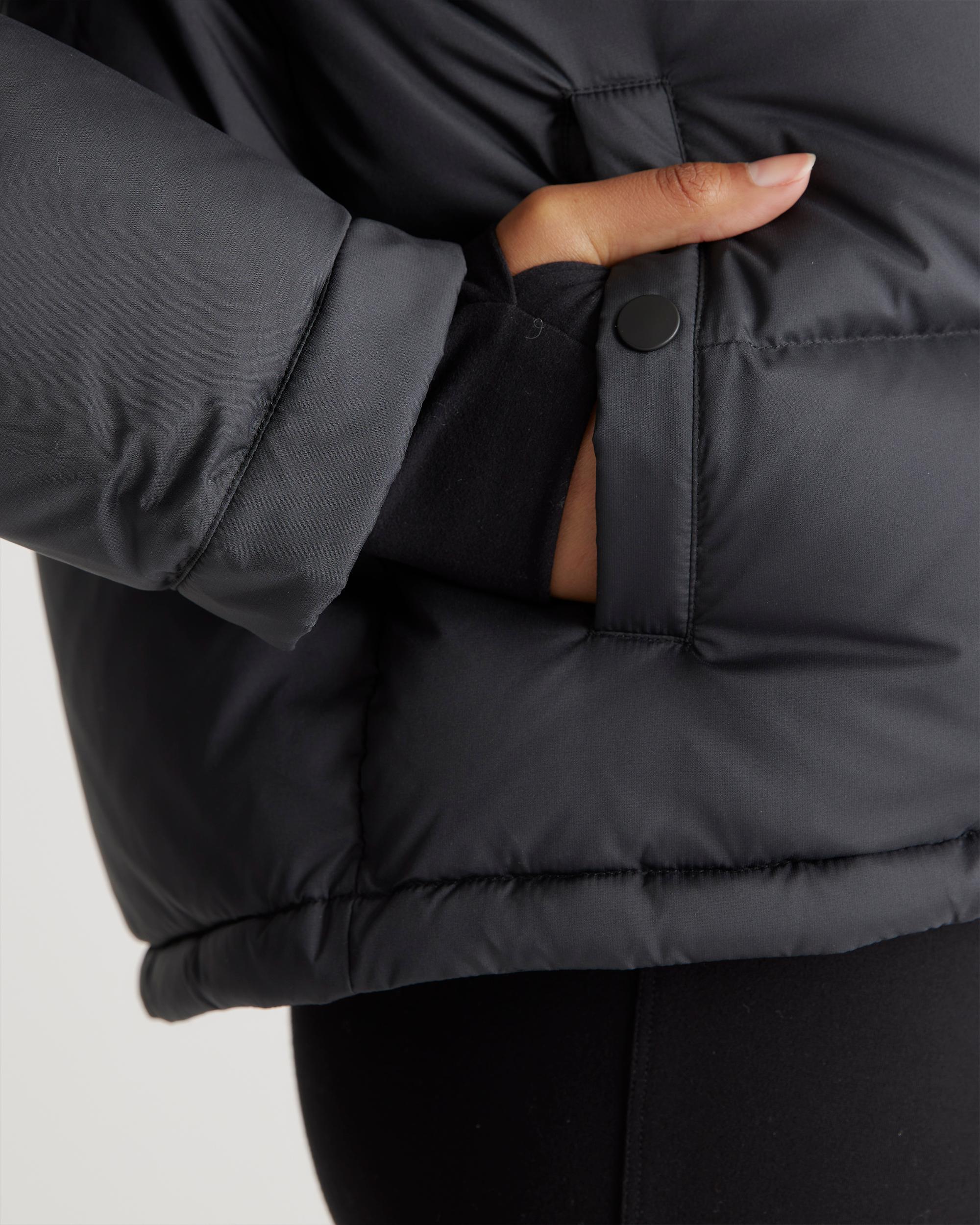 Quince | Women's Responsible Down Cropped Puffer Jacket Size XS, Recycled Polyester Product Image
