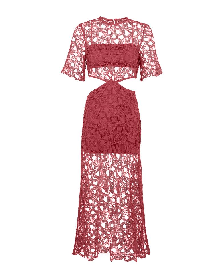 Eyelet Joelle Long Dress - Primrose Product Image