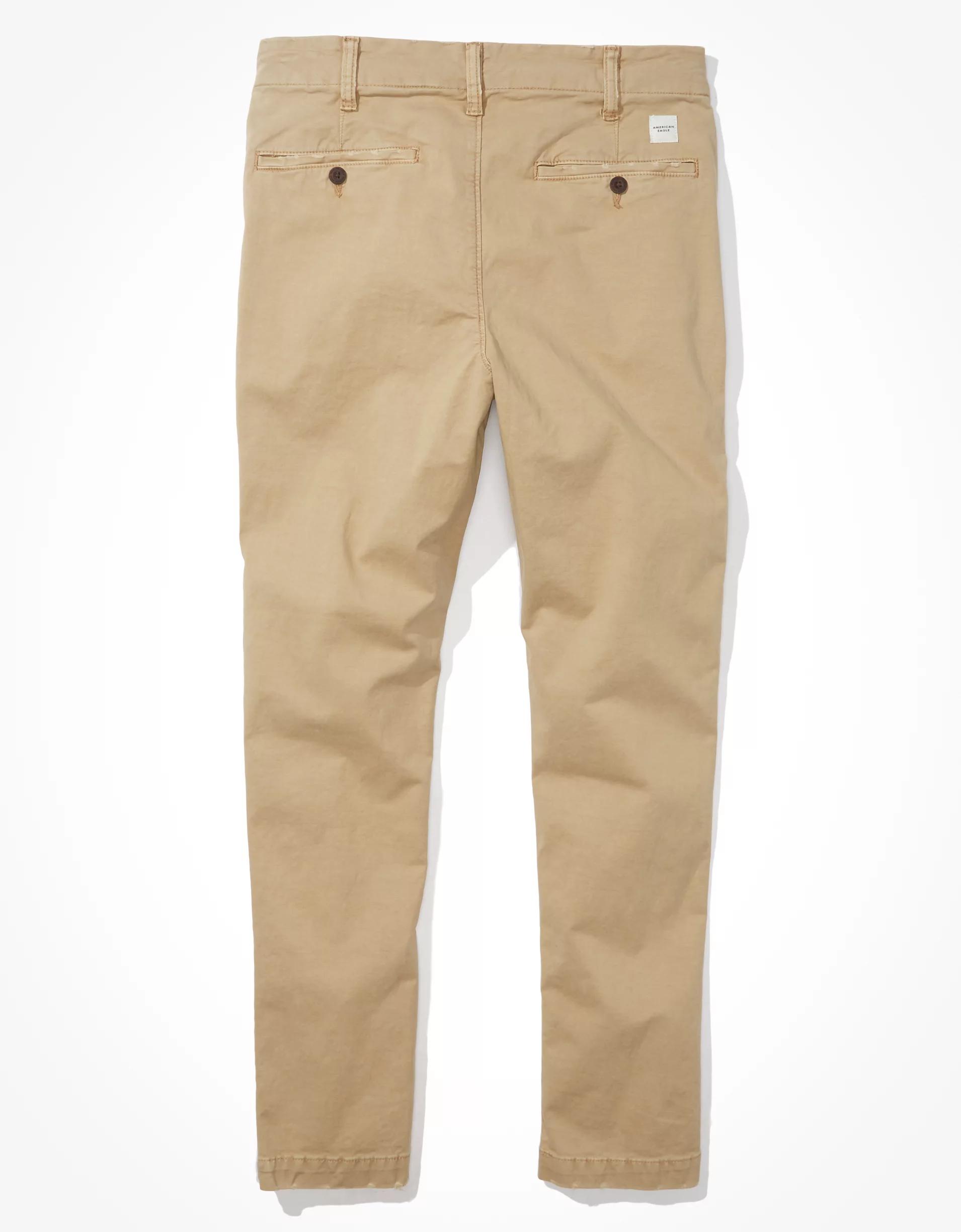 AE Flex Slim Lived-In Khaki Pant Product Image
