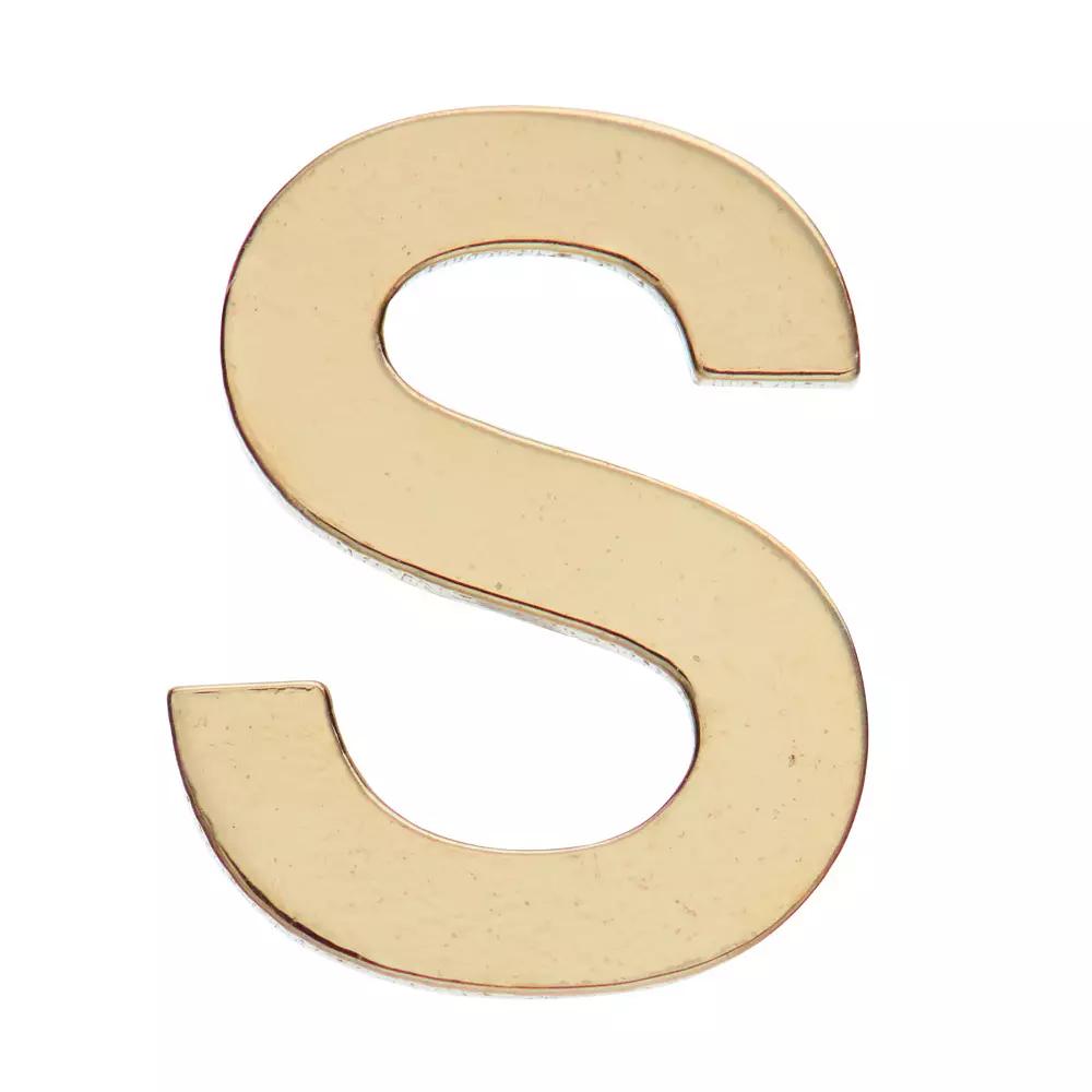 Au Naturale 14k Gold Initial Single Stud Earring, Women's Product Image