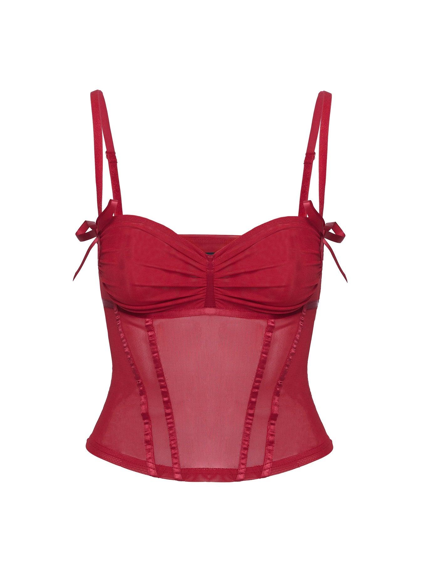 Iconic Cami Red Product Image
