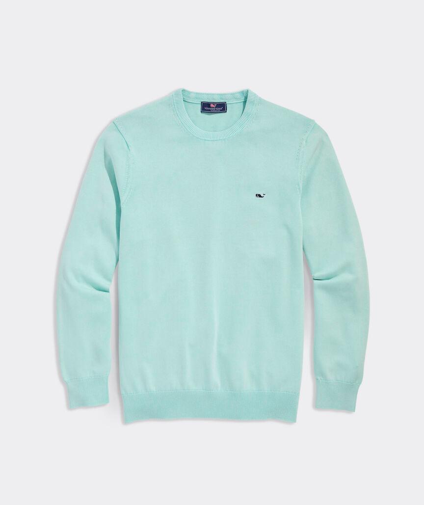 Garment-Dyed Cotton Crewneck Product Image