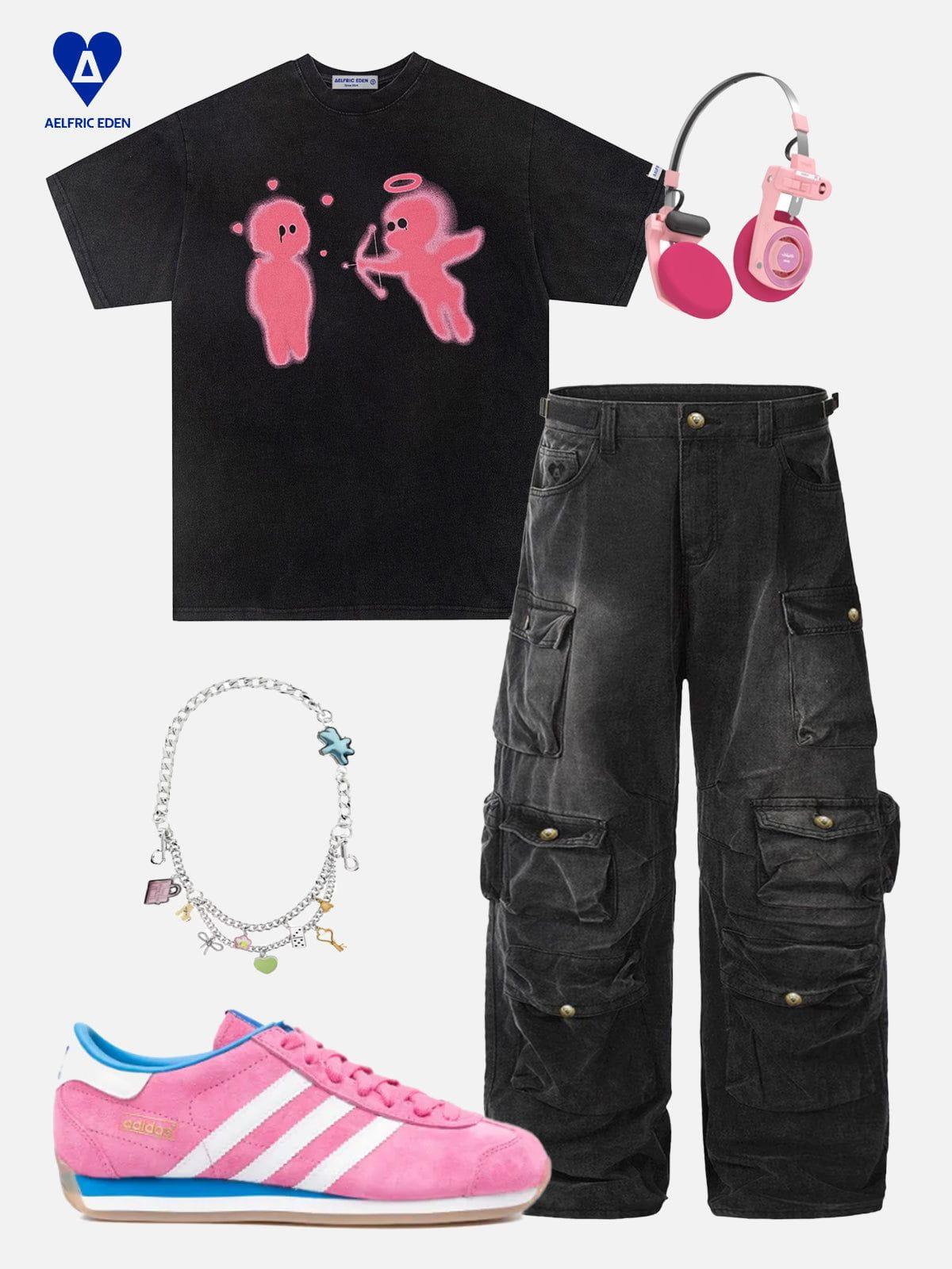 Aelfric Eden Baggy Multi-pocket Jeans Product Image