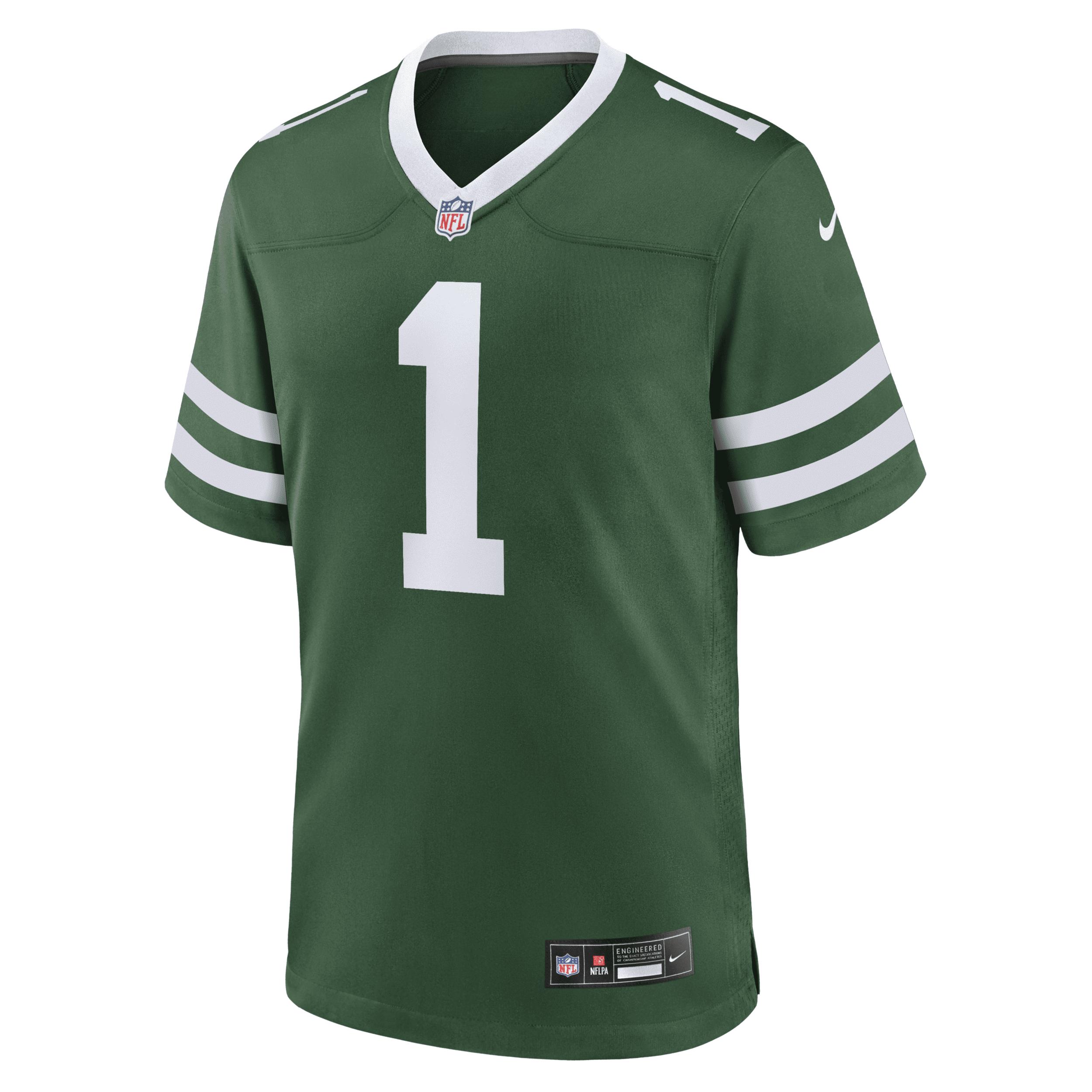Men's Nike Ahmad Sauce Gardner Legacy Green New York Jets Game Jersey,  Product Image