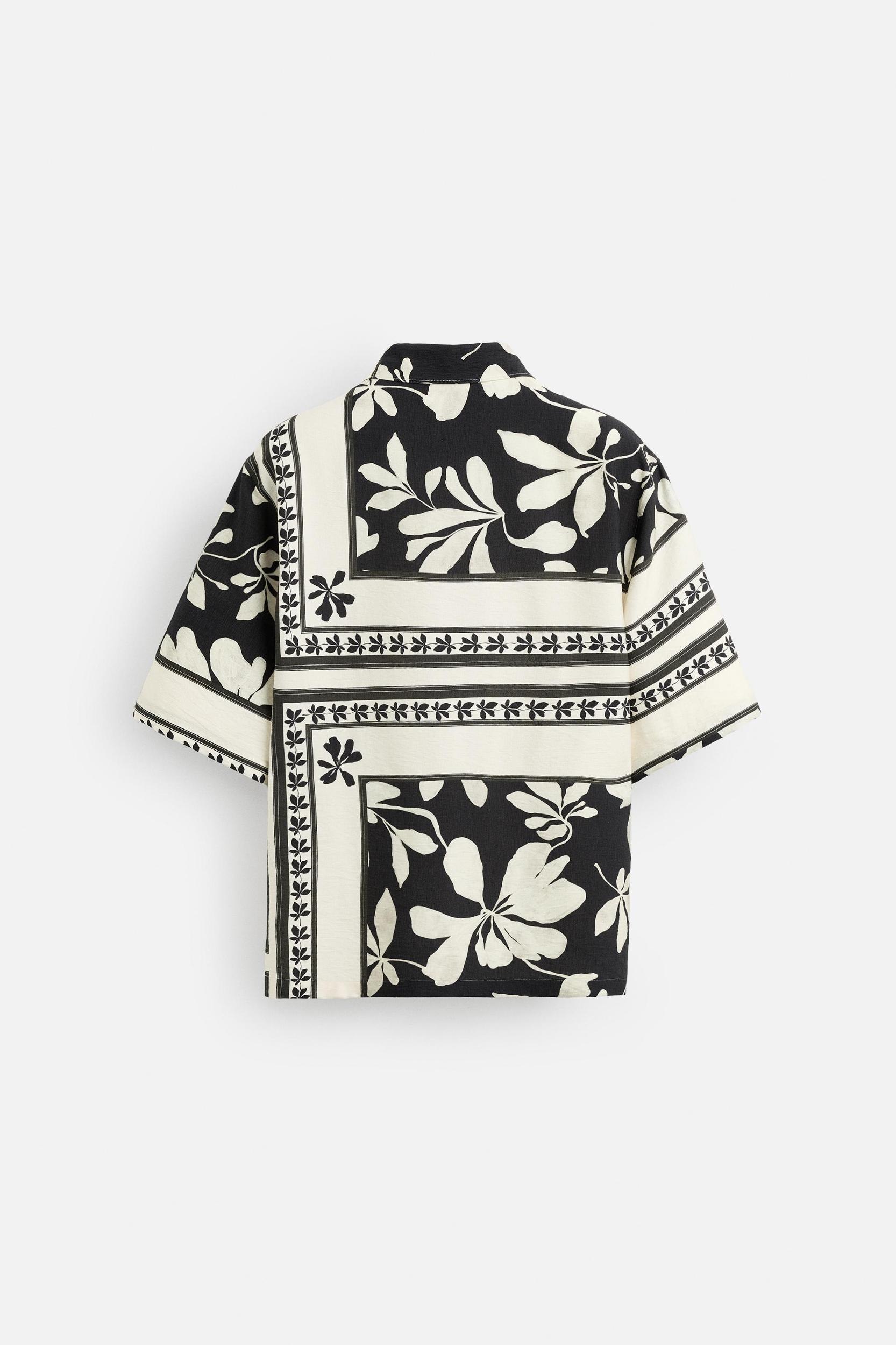 COMBINATION PRINT SHIRT Product Image