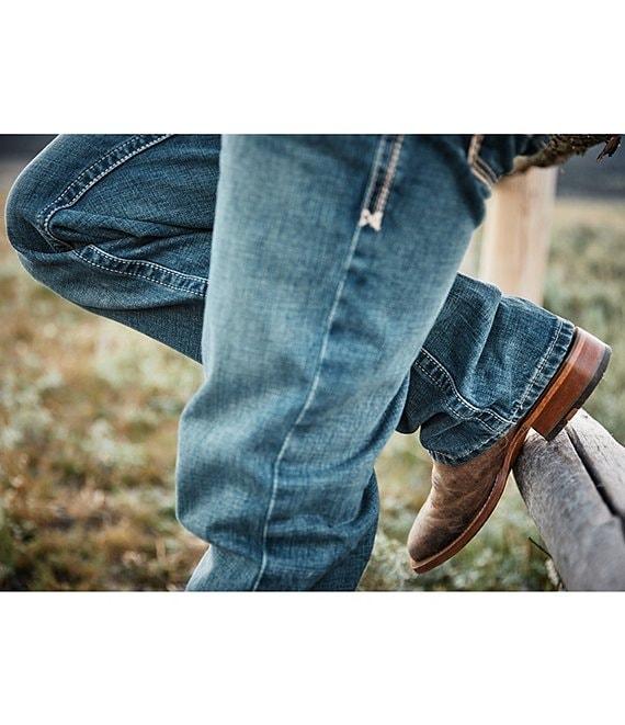 Ariat M4 Low Rise Boundary Bootcut Jeans Product Image