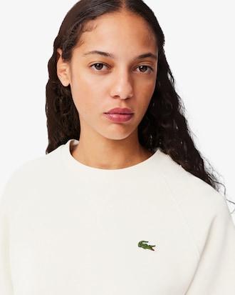 Crew Neck Piqué Sweatshirt Product Image