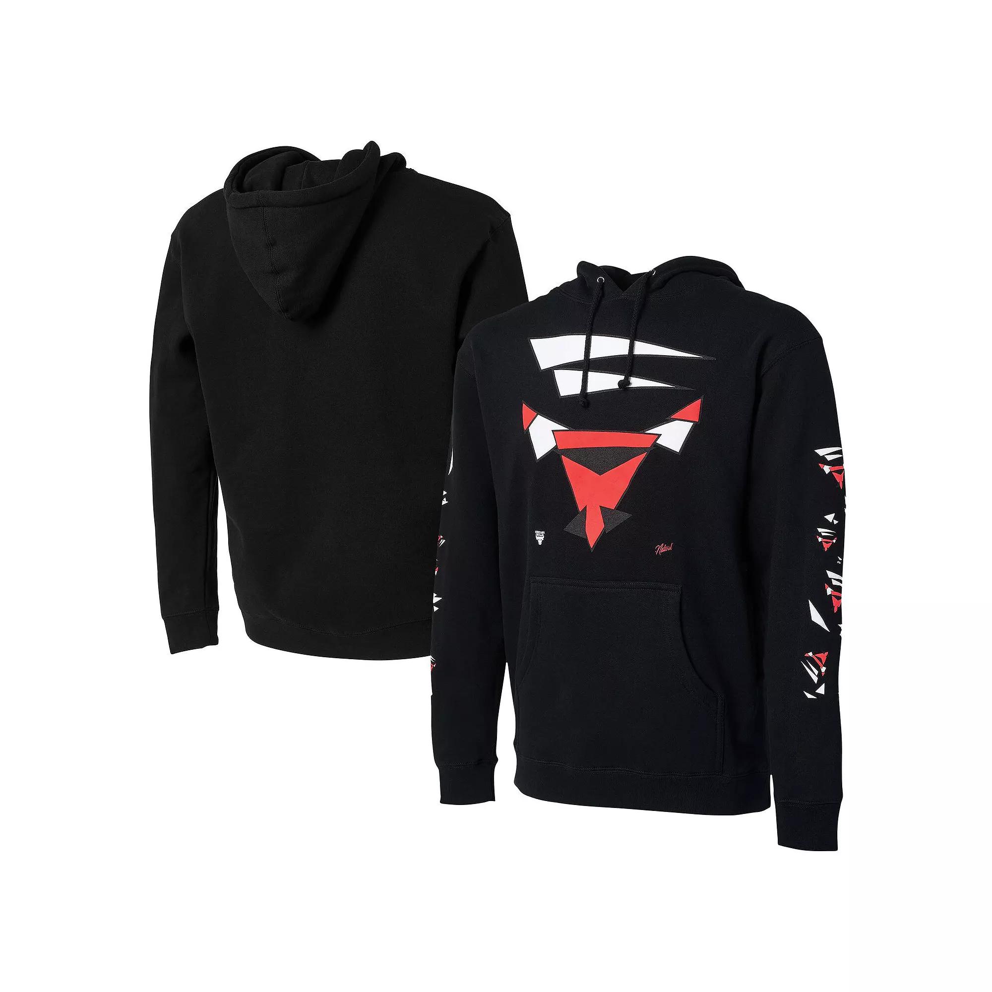 Men's NBA x Naturel Black Chicago Bulls No Caller ID Pullover Hoodie,  Product Image