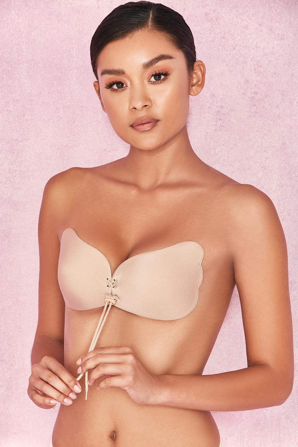 Ultra  push up invisible bra - beige Product Image