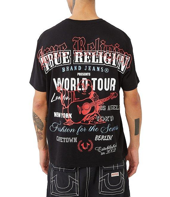 True Religion Short Sleeve Relaxed Buddha Graphic T-Shirt Product Image
