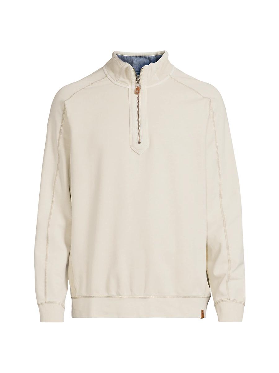 Mens Ben & Terry Quarter-Zip Jacket Product Image