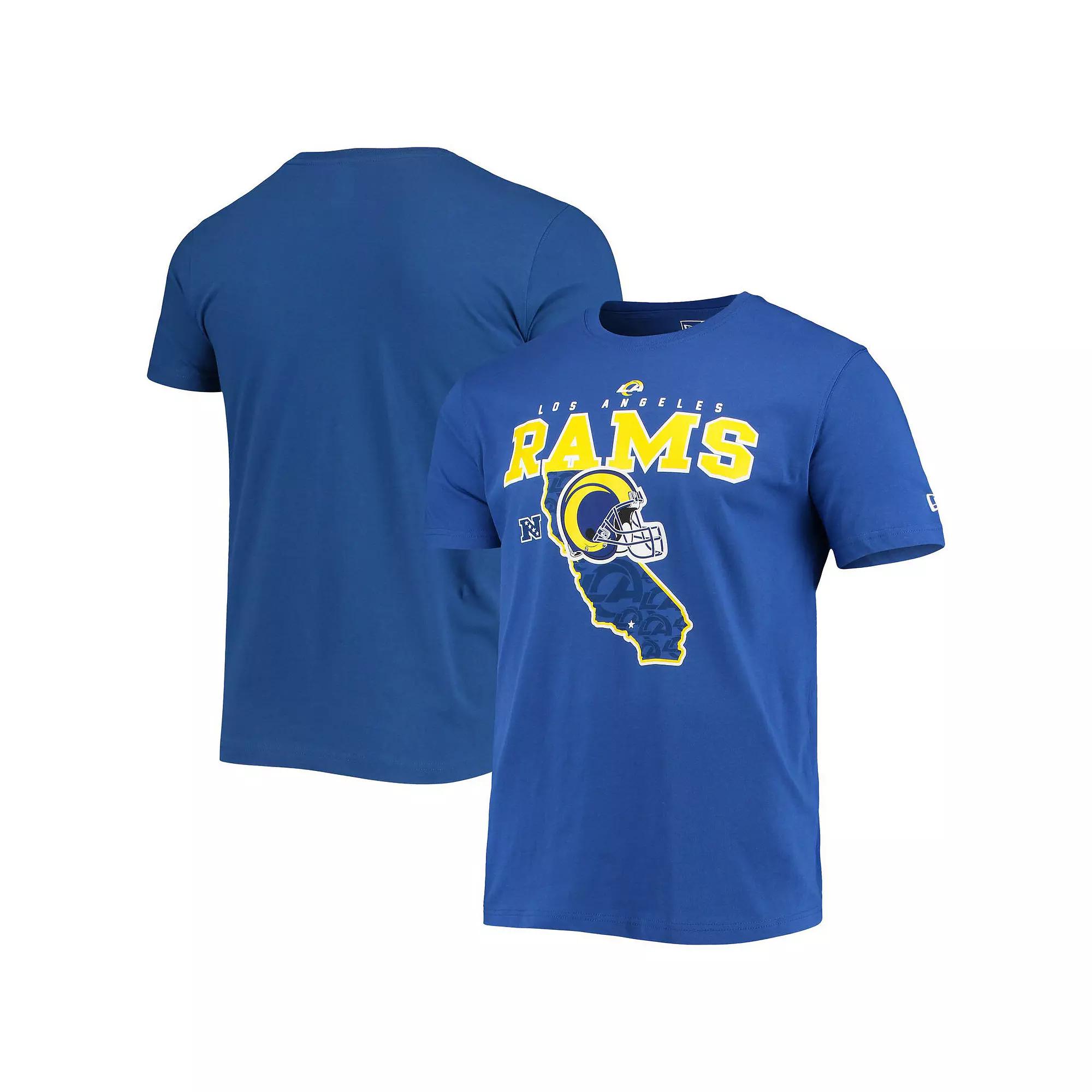 Men's New Era Royal Los Angeles Rams Local Pack T-Shirt,  Product Image