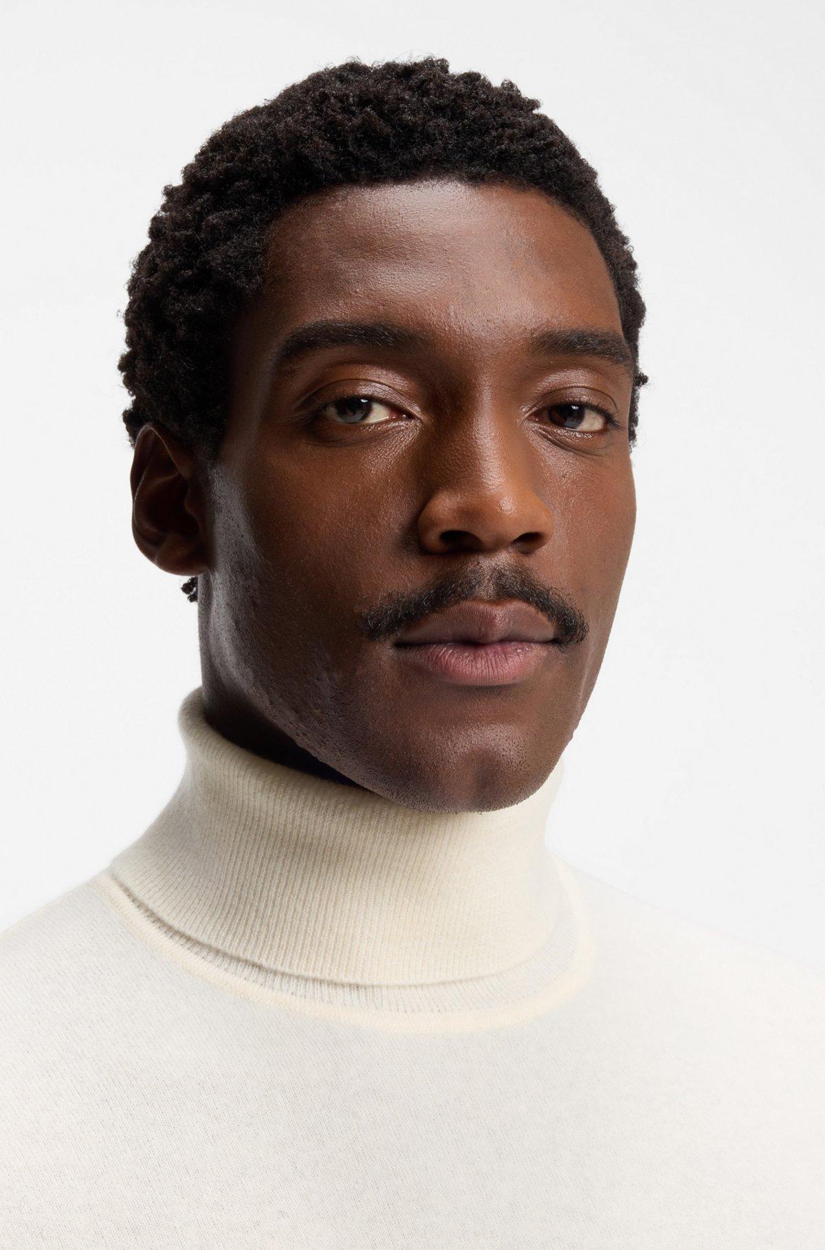 Rollneck sweater in cashmere Product Image