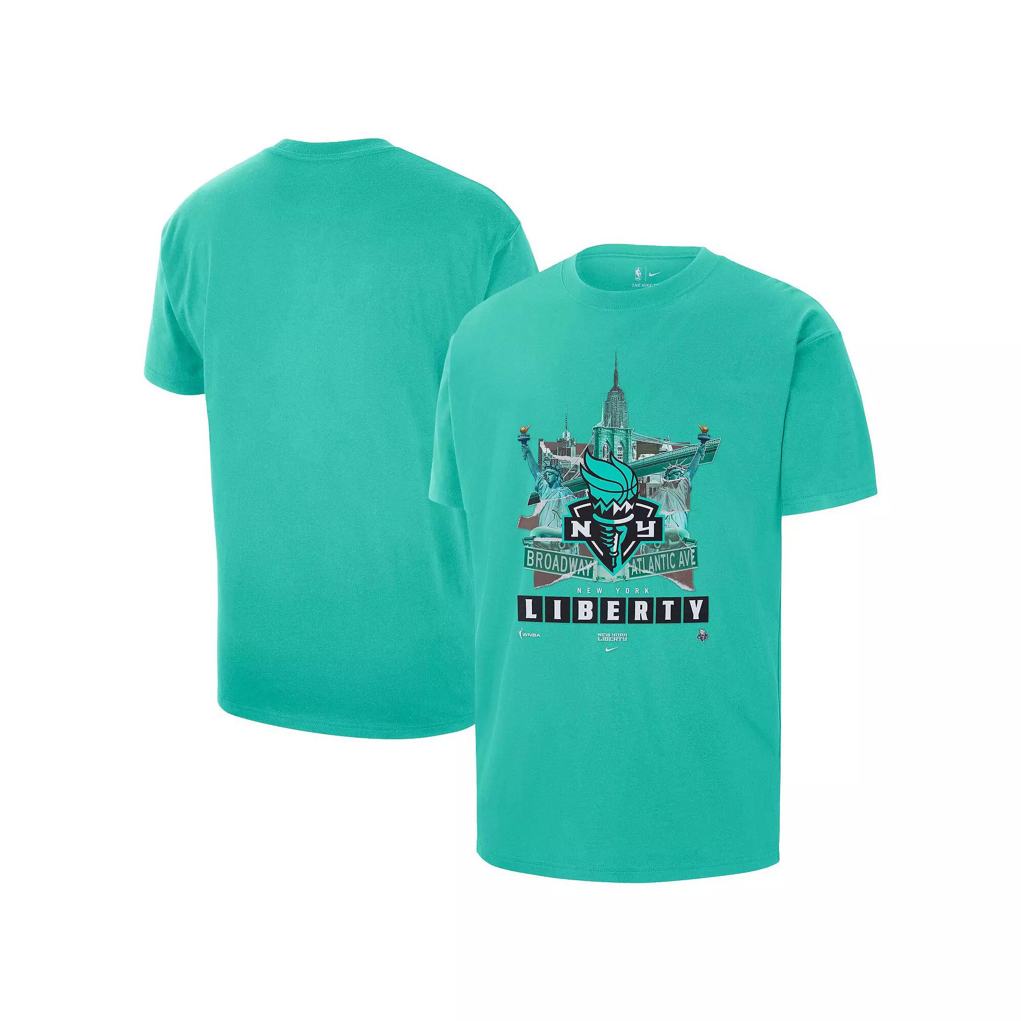 New York Liberty Nike Mens WNBA Max90 T-Shirt | HV4266-356 Product Image