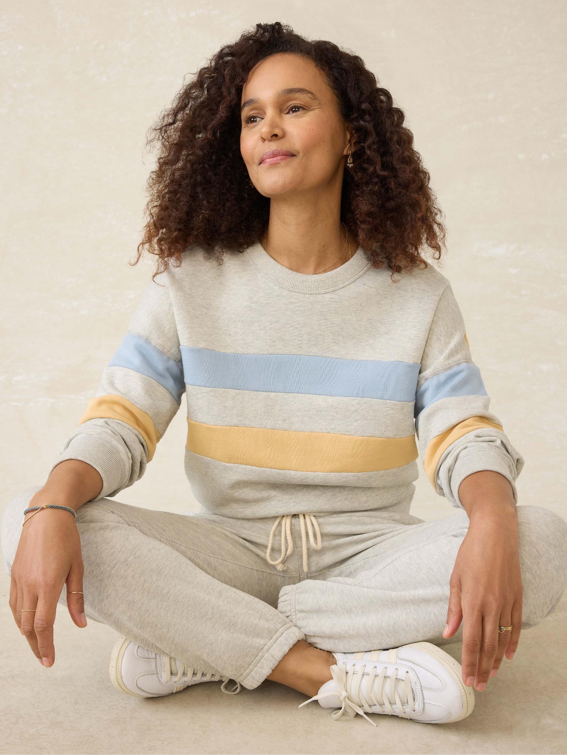 High Standard Fleece Crew - Sunset Bay Female Product Image