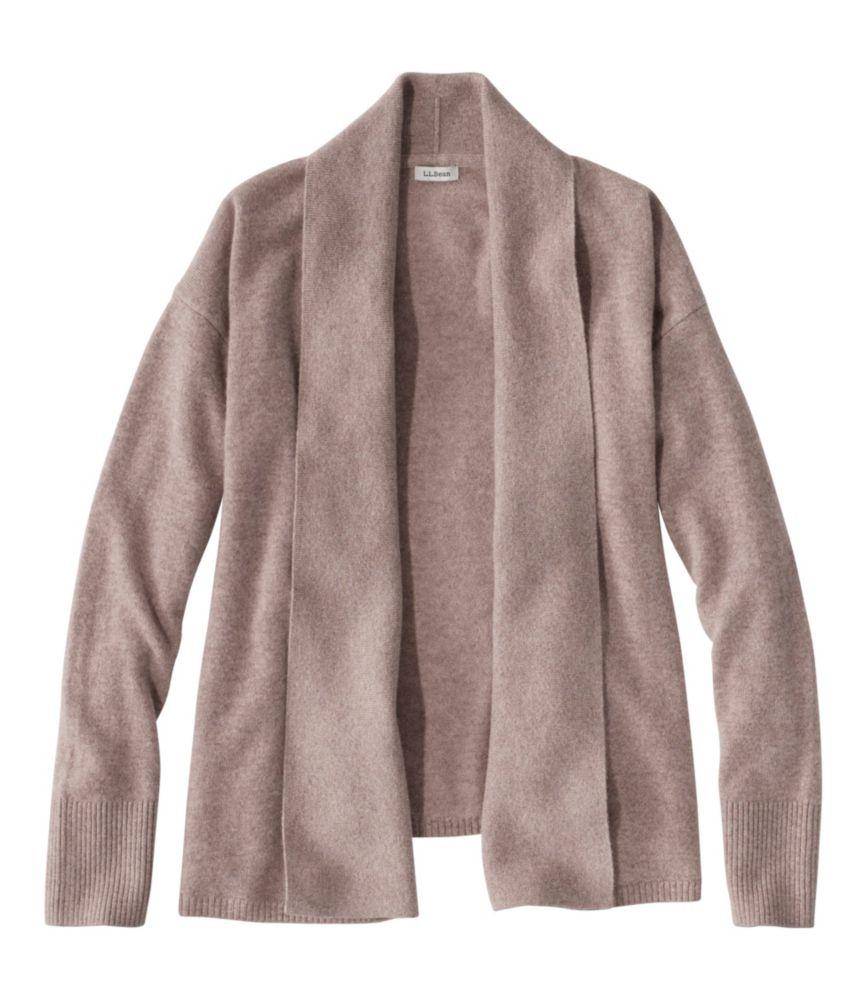 Women's Classic Cashmere Sweater, Relaxed Cardigan Product Image