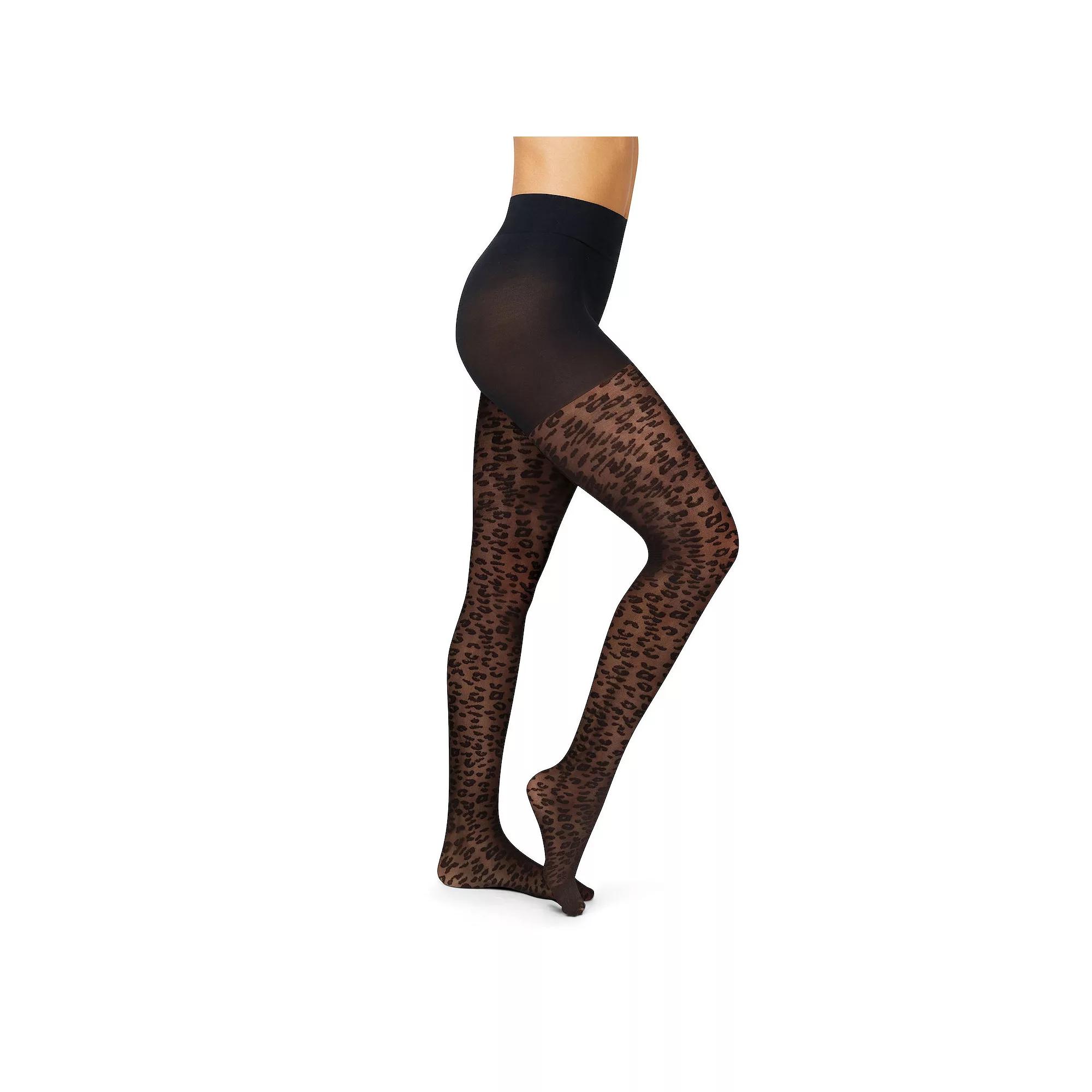 Women's Hanes® Diamond Outline Control Top Tights HG0017,  Product Image