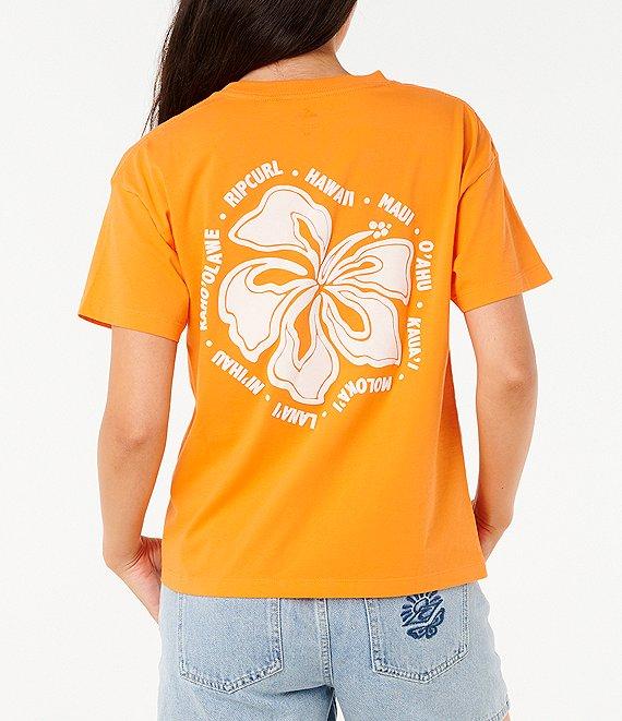 Rip Curl Hibiscus Relaxed Fit T-Shirt Product Image