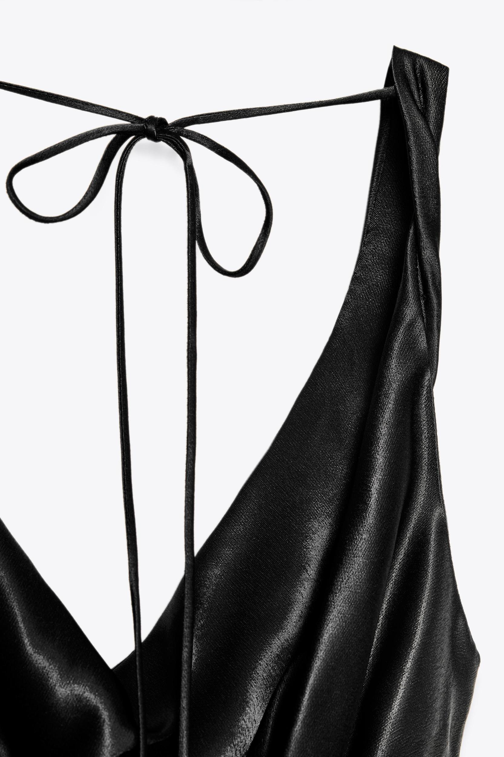 ZW COLLECTION SATIN LONG DRESS Product Image