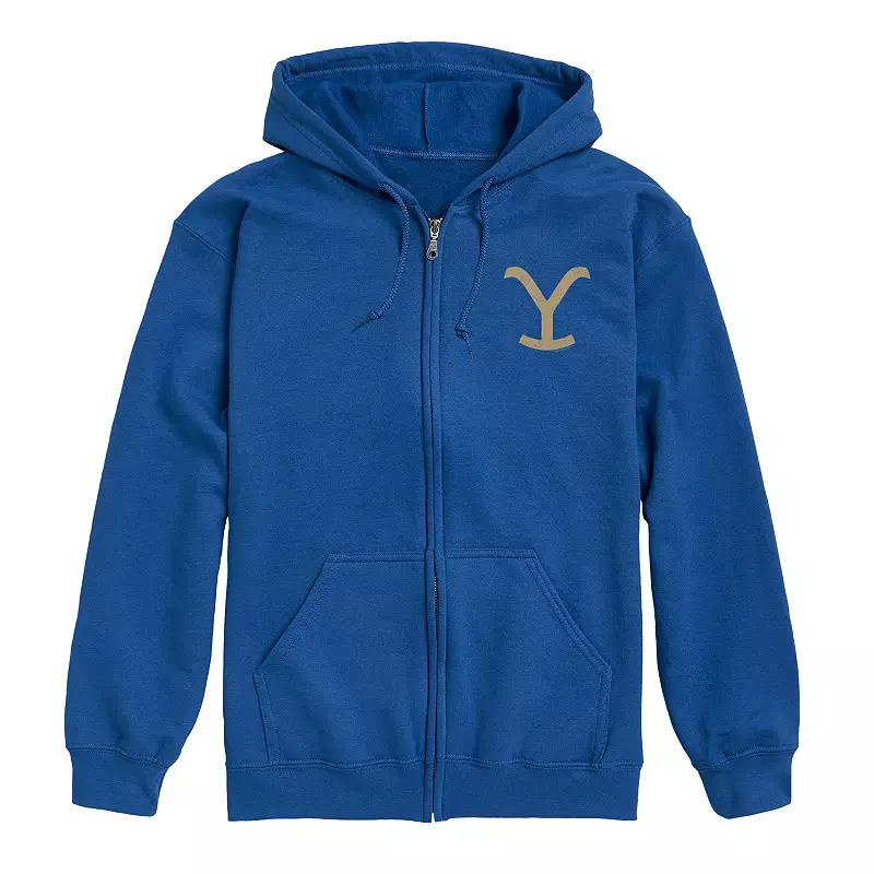 Men's Yellowstone Y Brand Zip Hoodie,  Product Image