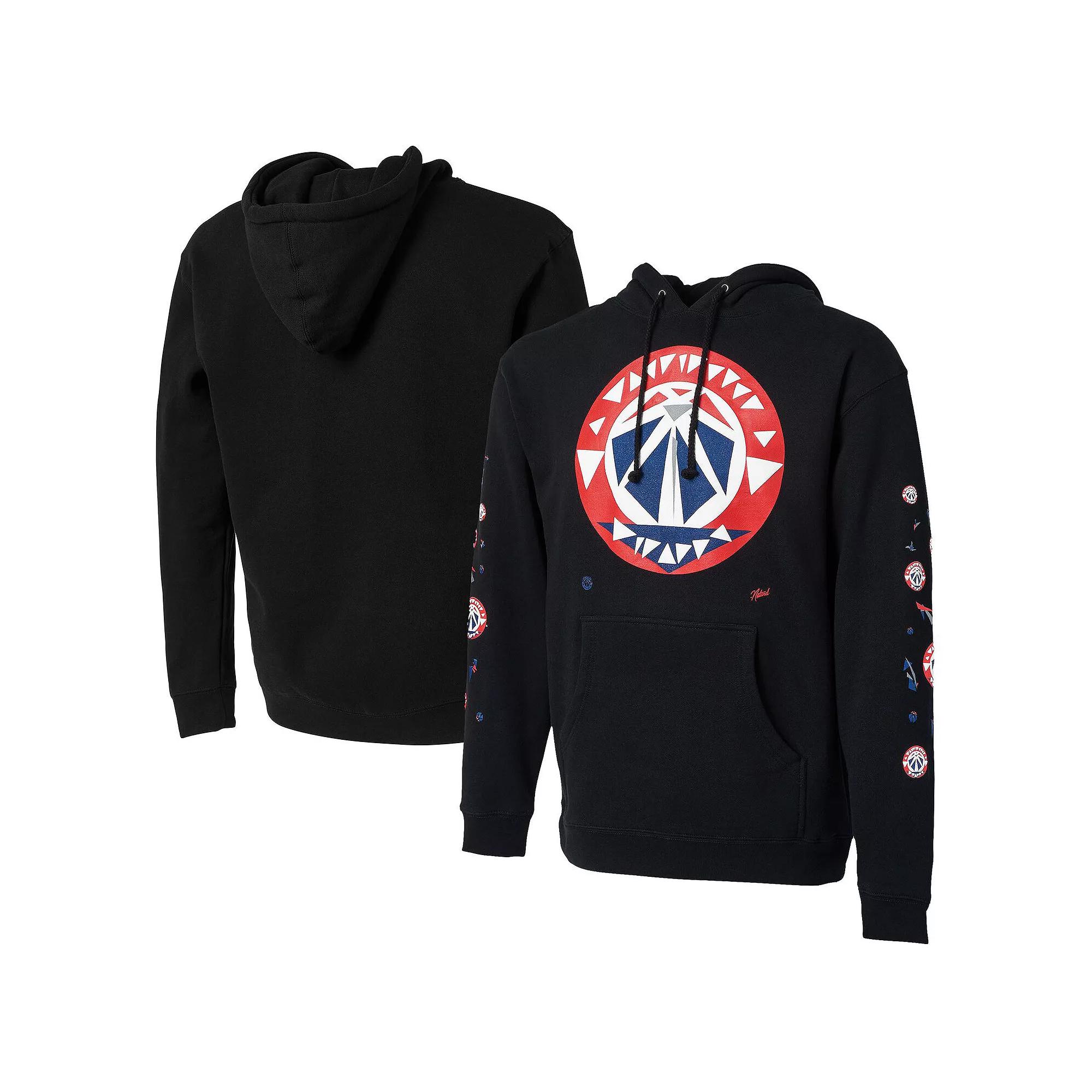 Men's NBA x Naturel Black Washington Wizards No Caller ID Pullover Hoodie,  Product Image