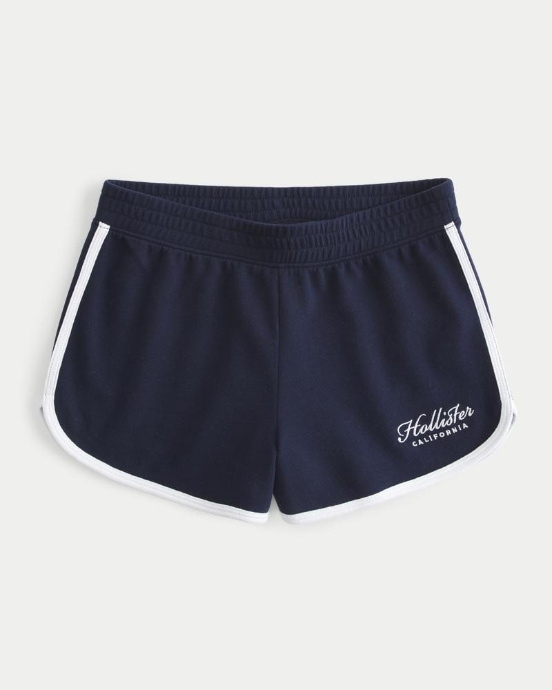 High-Rise Logo Shorts Product Image