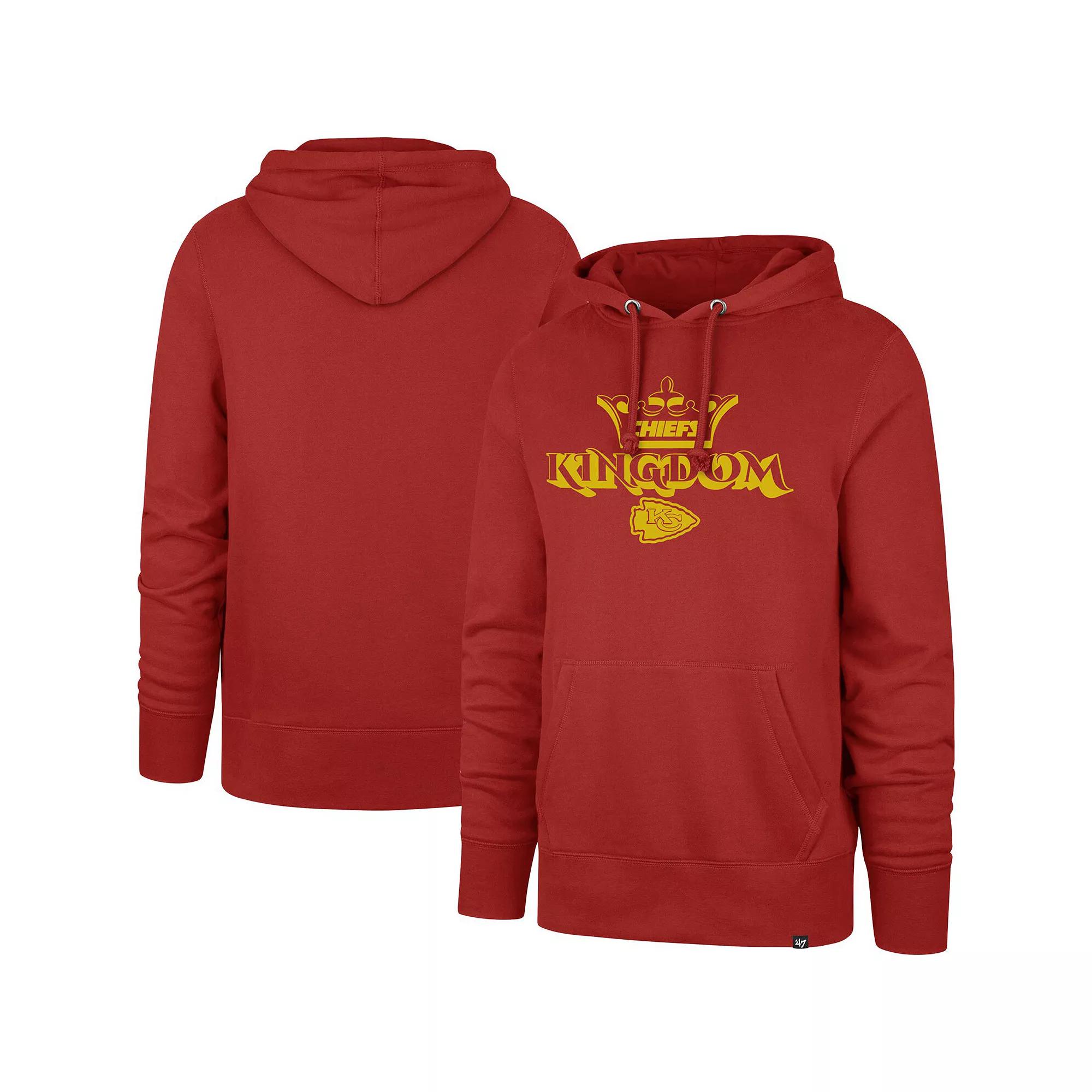 Men's '47 Red Kansas City Chiefs Regional Headline Pullover Hoodie,  Product Image