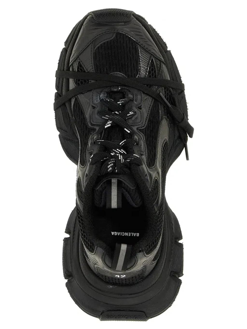 BALENCIAGA Men Black Mesh And Polyurethane 3xl Sneakers Product Image